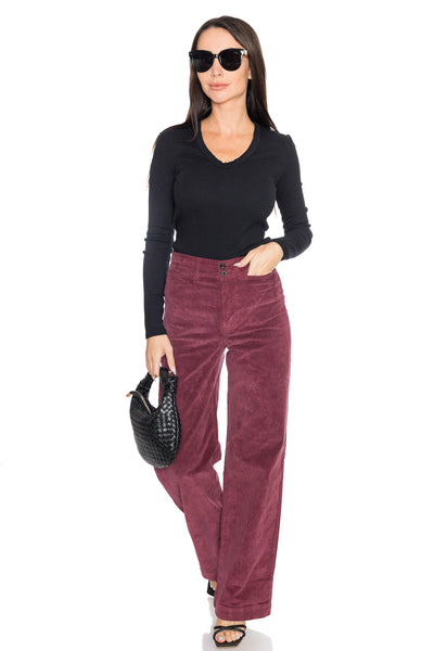 Wide Leg Pant by Faherty