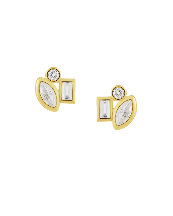 Amber Studs