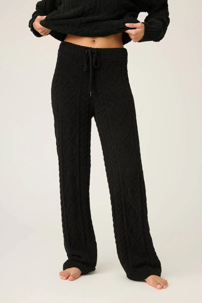 Cozy Chenille Cable Knit Pant