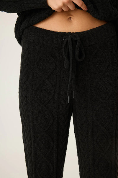 Cozy Chenille Cable Knit Pant