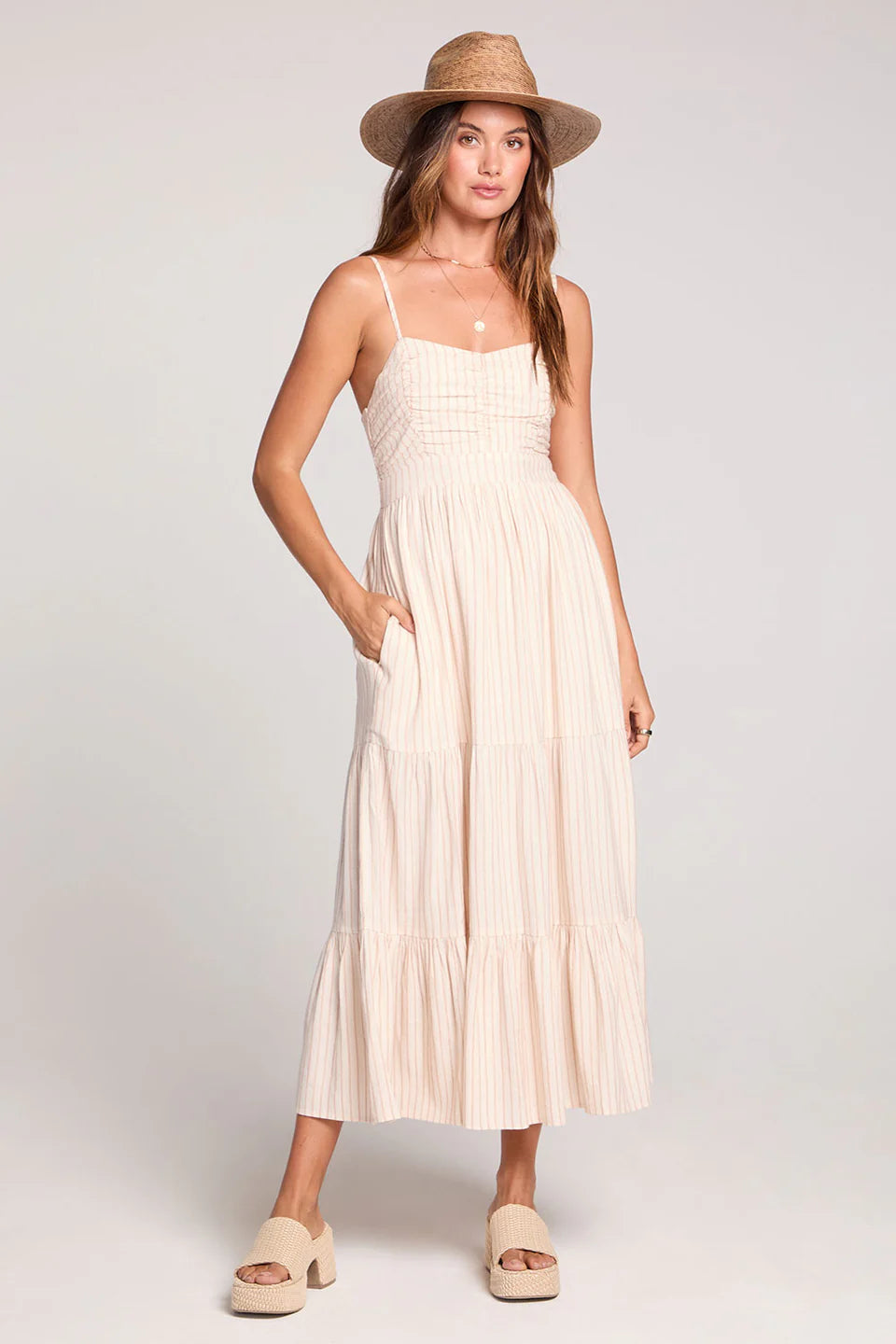 knee length dresses for ladies Hayley Midi Dress