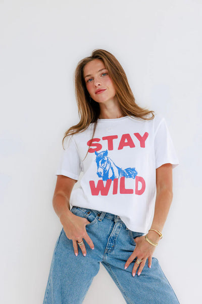 Stay Wild Horse Tee