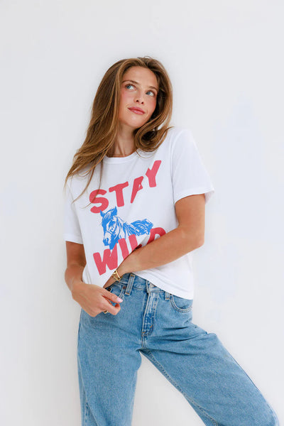Stay Wild Horse Tee