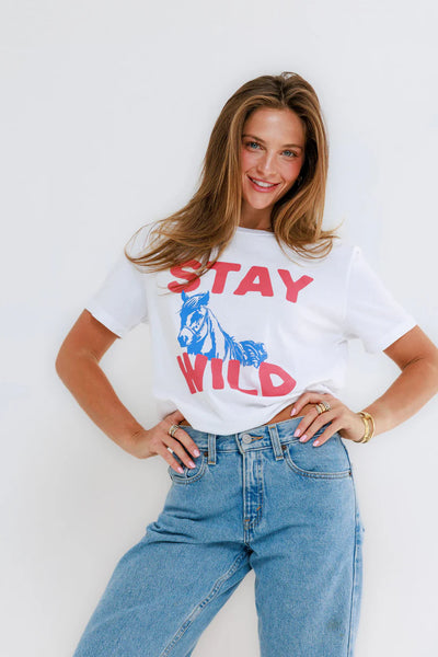 Stay Wild Horse Tee