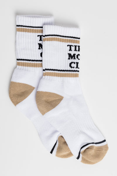 Tired Moms Club Crew Socks