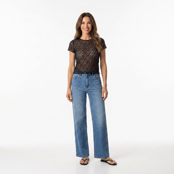 Avila Lace Baby Tee