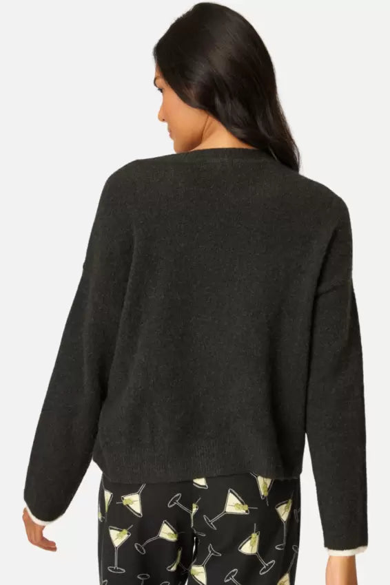 Merrier With A Martini Sweater